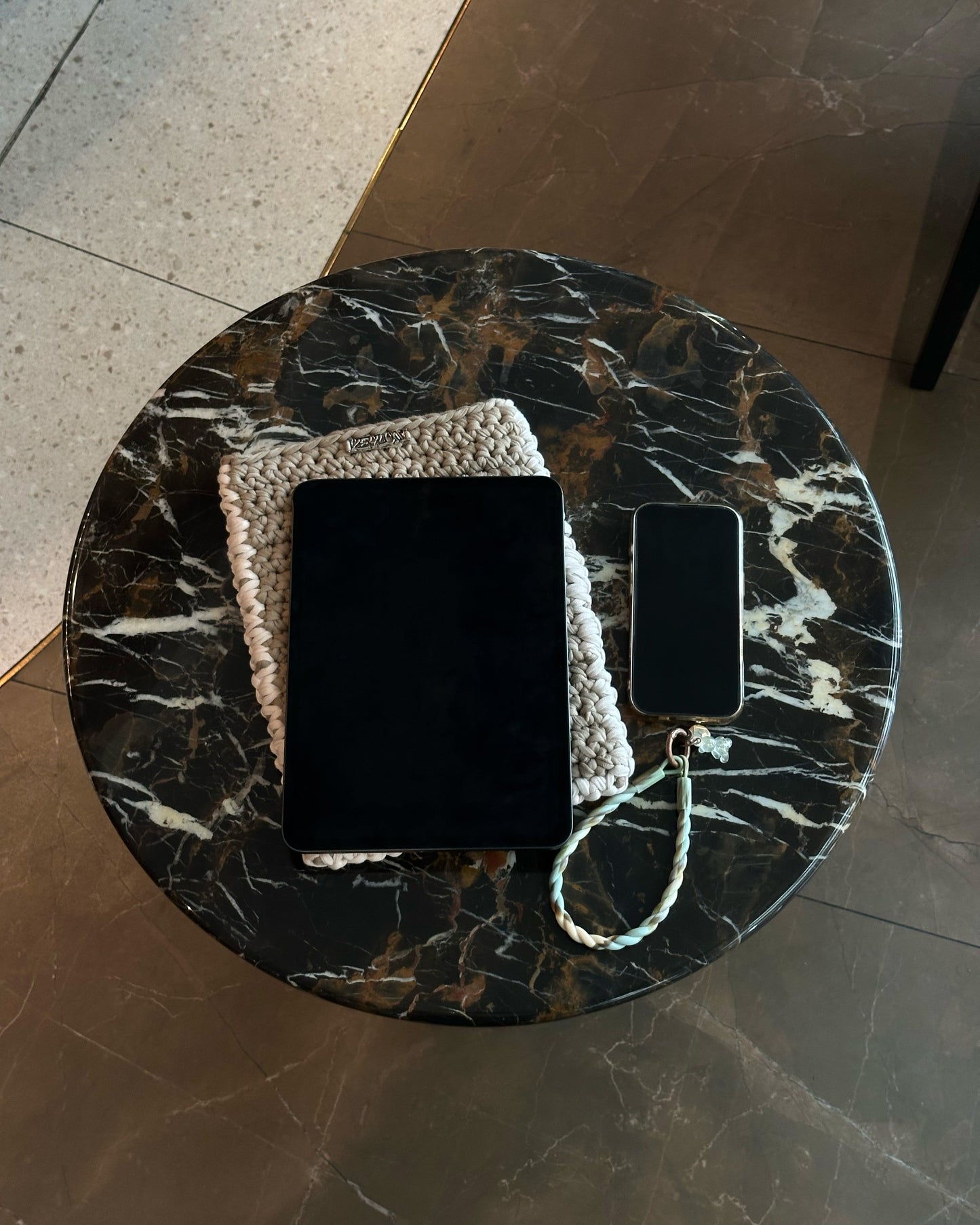 iPad / Tablet sleeve - Cappuccino