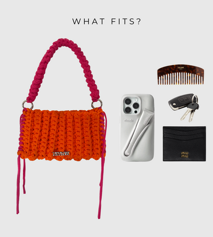 Odelia - Orange/Hot Pink