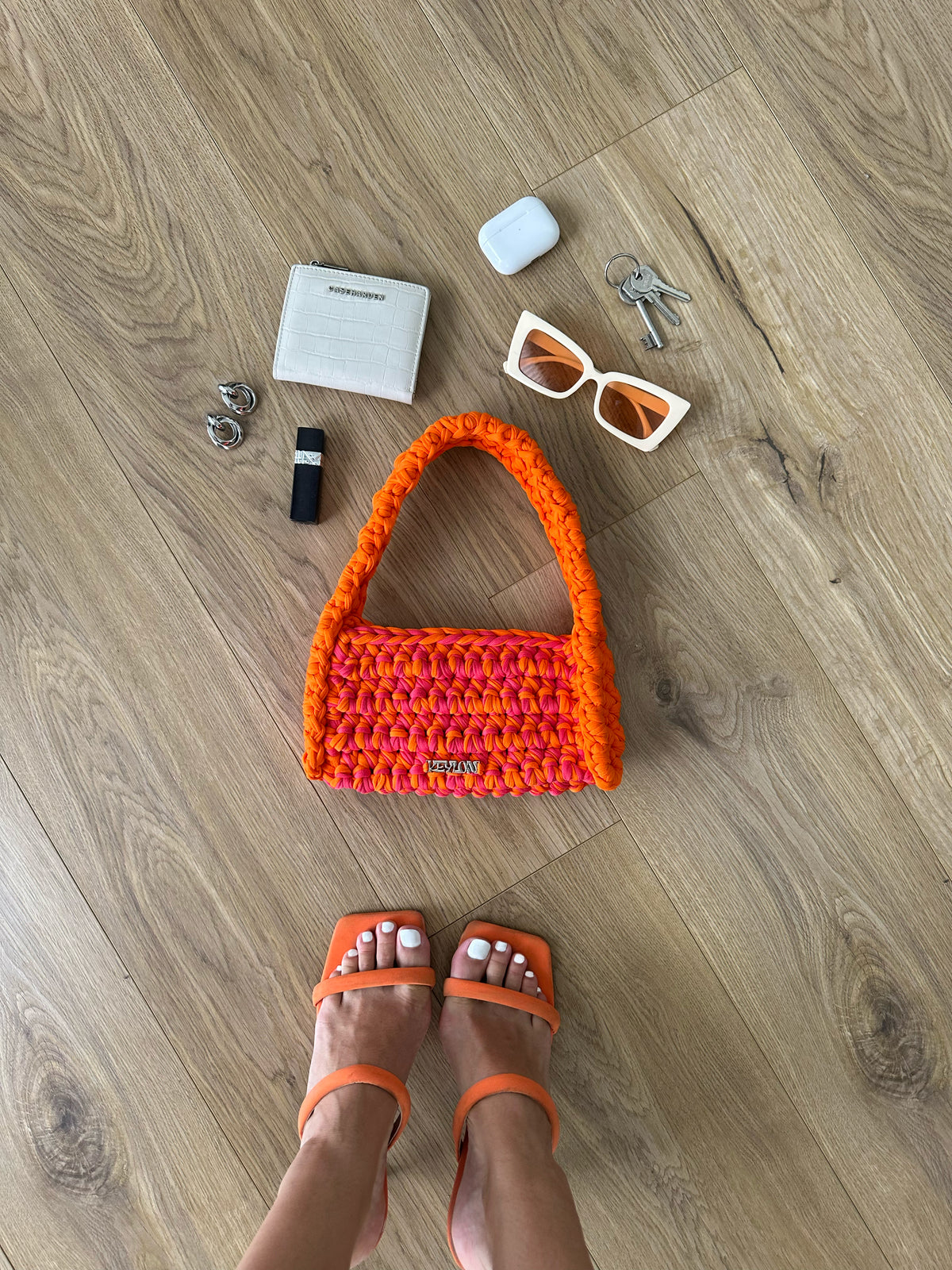 T-Shirt Yarn - Tangerine