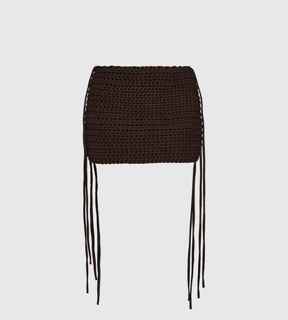 Mini Skirt - Brown