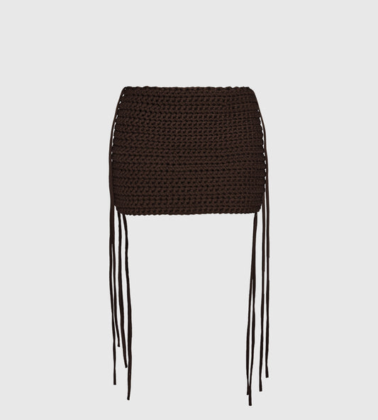 Mini Skirt - Brown